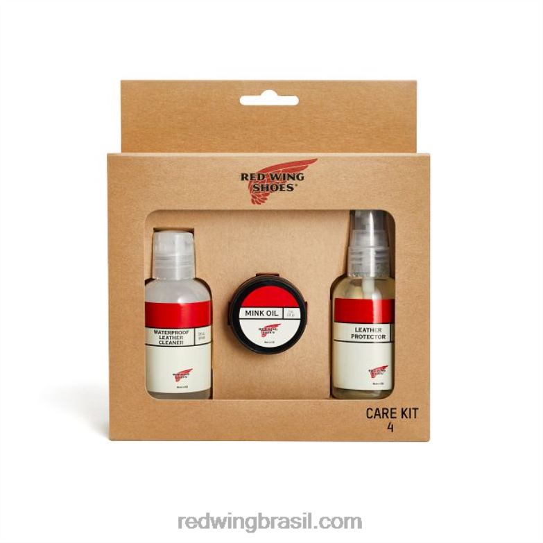 kit de cuidado de couro curtido a óleo estilo 98030 - limpar condicionar protegerDRV60347 Red Wing