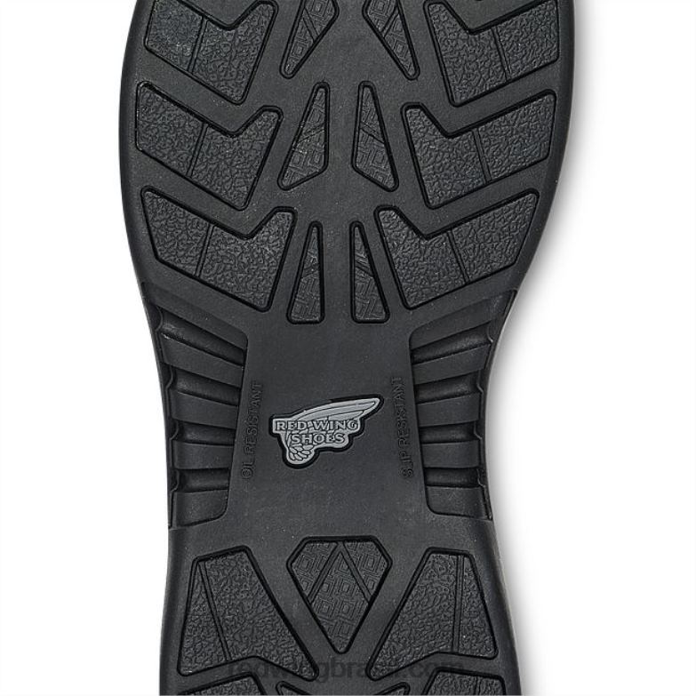 trabalho - estilo 2035 cross lite biqueira de segurança feminina chukka marrom DRV60149 Red Wing