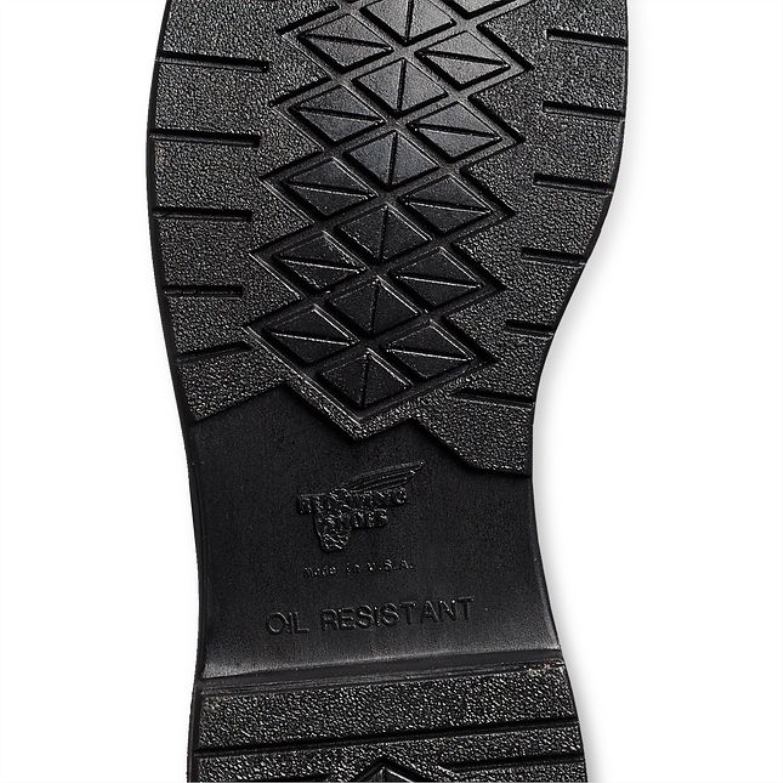 trabalho - estilo 2216 loggermax bota masculina de 9 polegadas à prova d\água biqueira de segurança marrom DRV6065 Red Wing