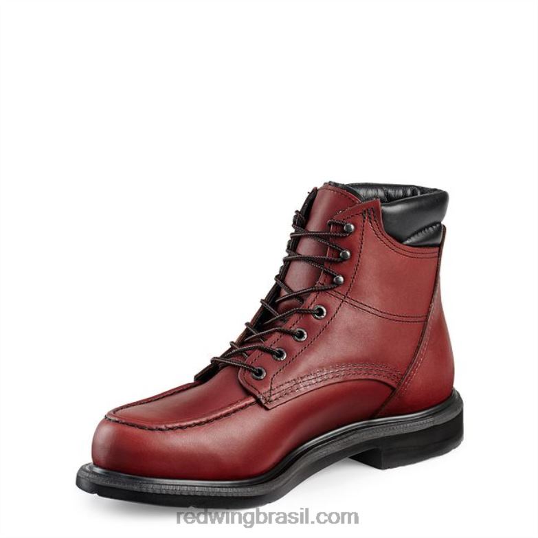 trabalho - estilo 616 loggermax bota masculina de 9 polegadas isolada à prova d\água com biqueira macia marrom DRV6084 Red Wing
