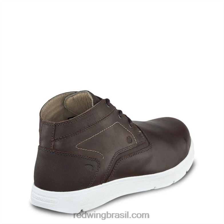 trabalho - estilo 6705 comfortpro sapato de segurança masculino sem cadarço marrom DRV60148 Red Wing