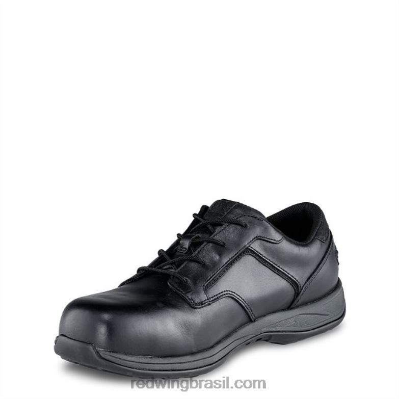 trabalho - estilo 6708 comfortpro bico de segurança masculino oxford preto DRV60142 Red Wing
