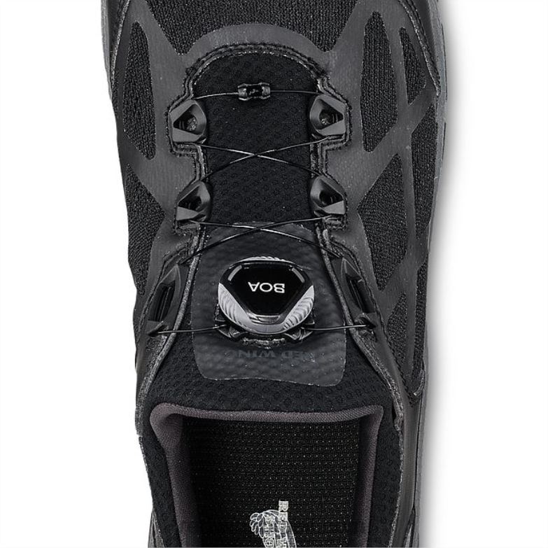 trabalho - estilo 6712 comfortpro bico de segurança masculino oxford preto DRV60141 Red Wing