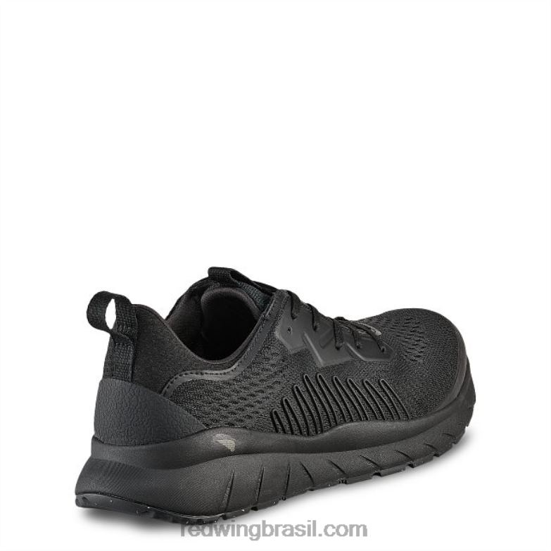 trabalho - estilo 6720 cross lite bico de segurança masculino chukka preto DRV60133 Red Wing