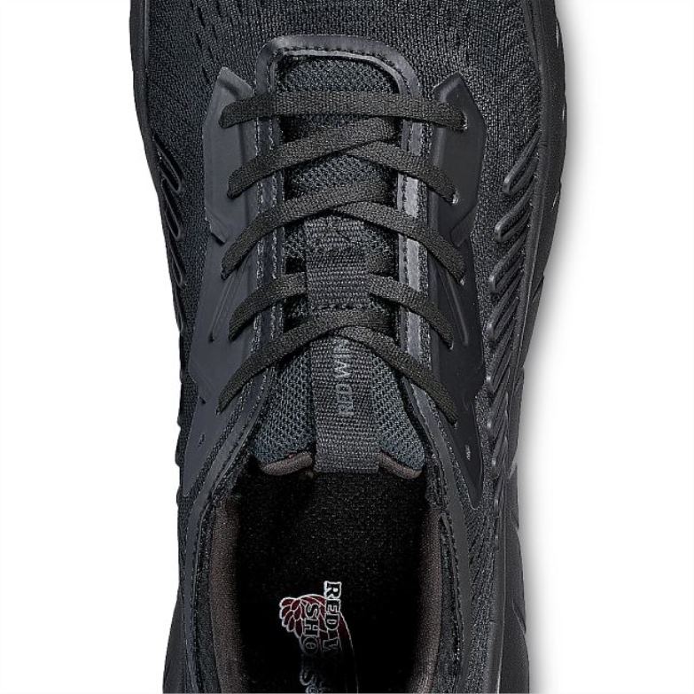 trabalho - estilo 6720 cross lite bico de segurança masculino chukka preto DRV60133 Red Wing